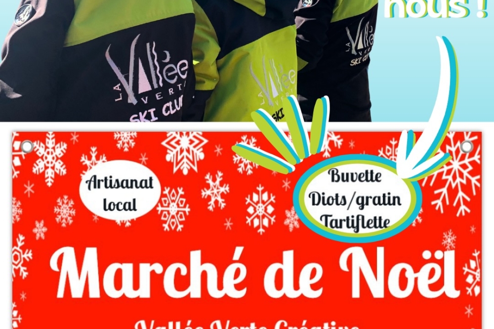 SCVV au MArché de noël le 13 et 14 Décembre
