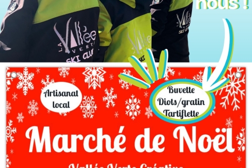 SCVV au MArché de noël le 13 et 14 Décembre