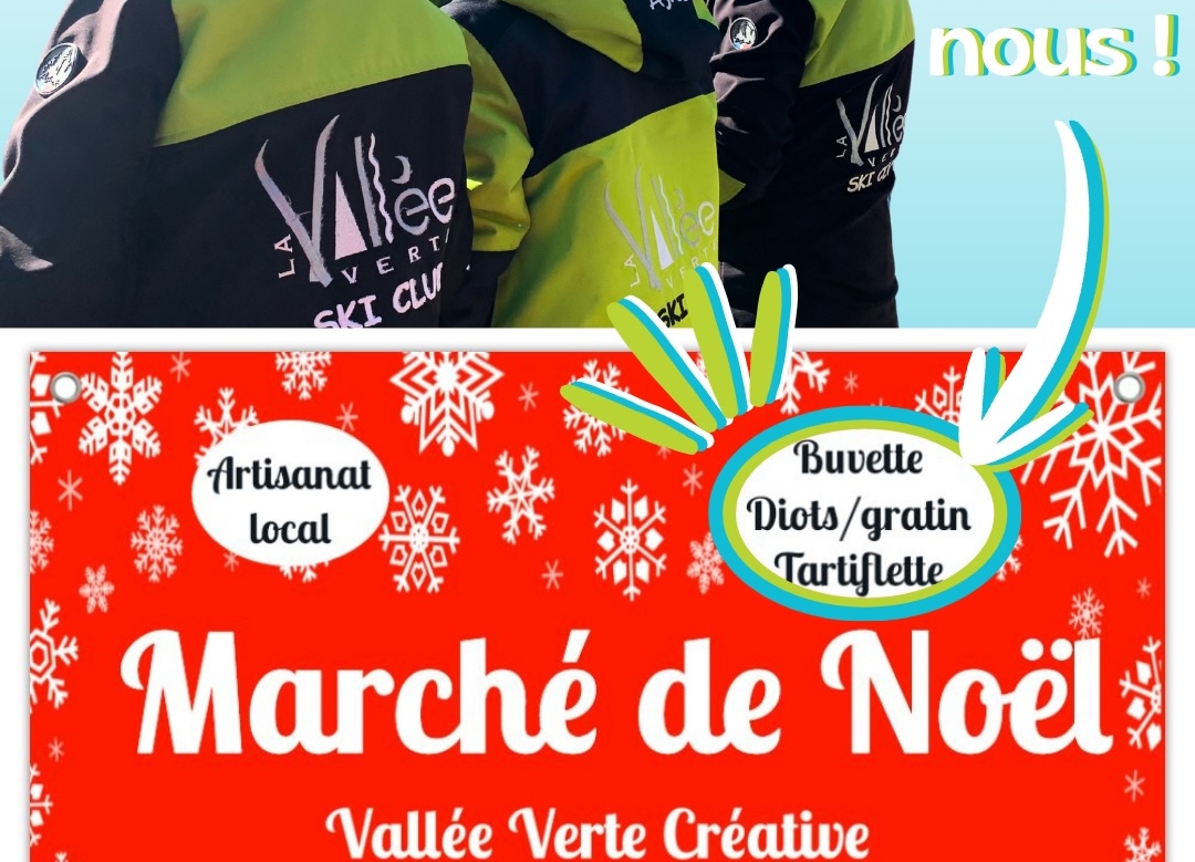 SCVV au MArché de noël le 13 et 14 Décembre