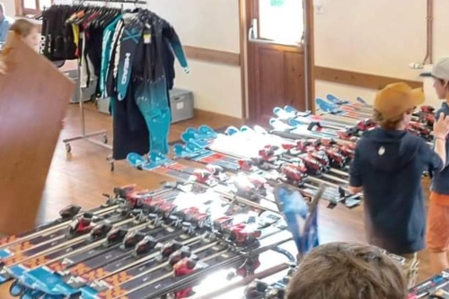 05/10/24 Prise des mesures pour la préparation des skis